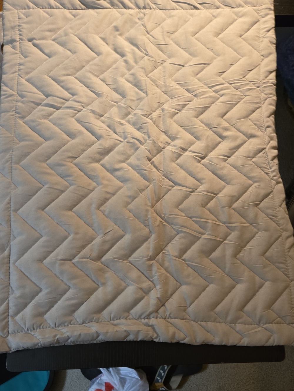 2 Quilted PILLOW CASE - GRAY